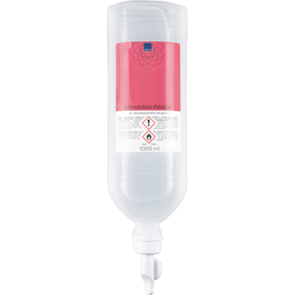 Desinfeksjon hånd 1000ml m/dos Abena