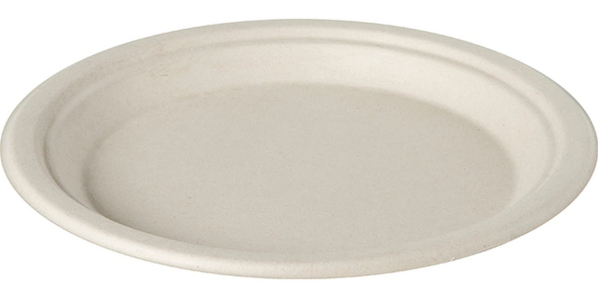 Tallerken fiber flat 23cm DeliQ