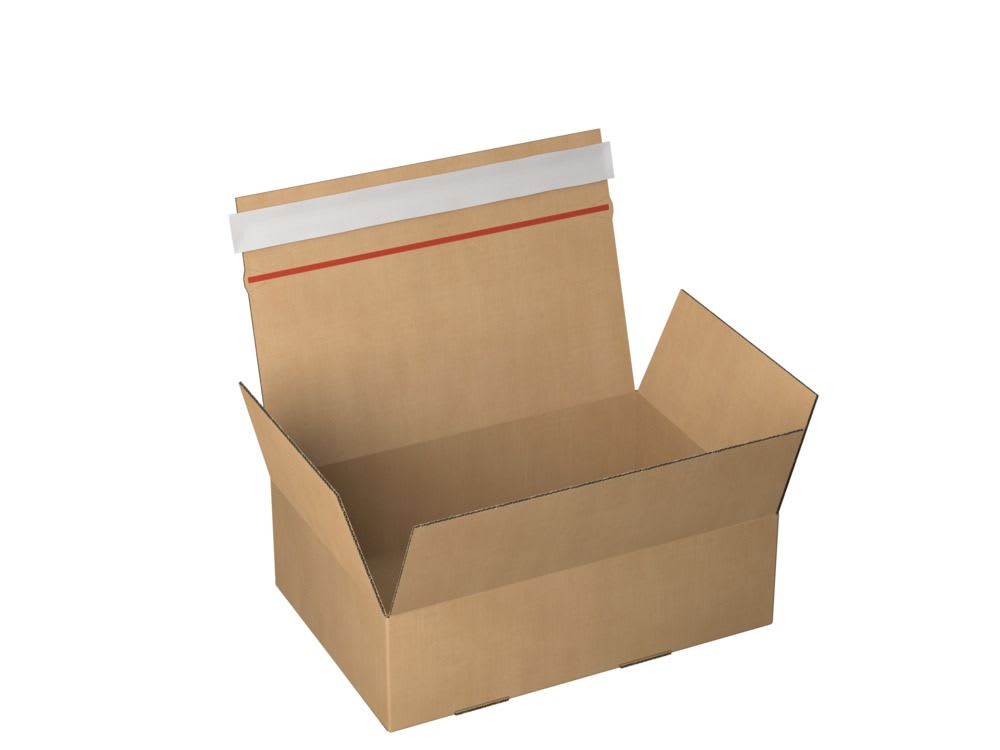 Pappkasse e-handel 230x165x80mm x 1,5mm