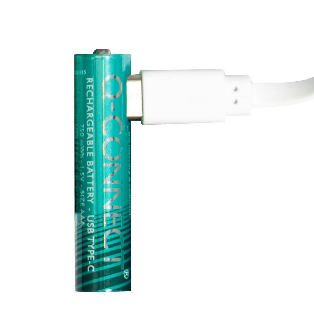 Batteri Q-Connect oppladbar AAA USB-C