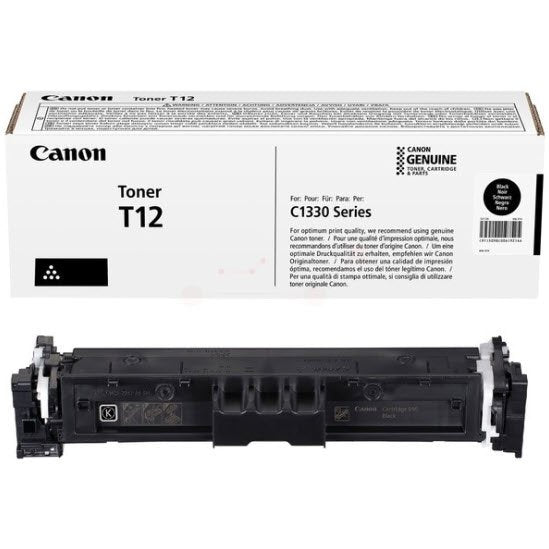 Toner Canon T12 Sort