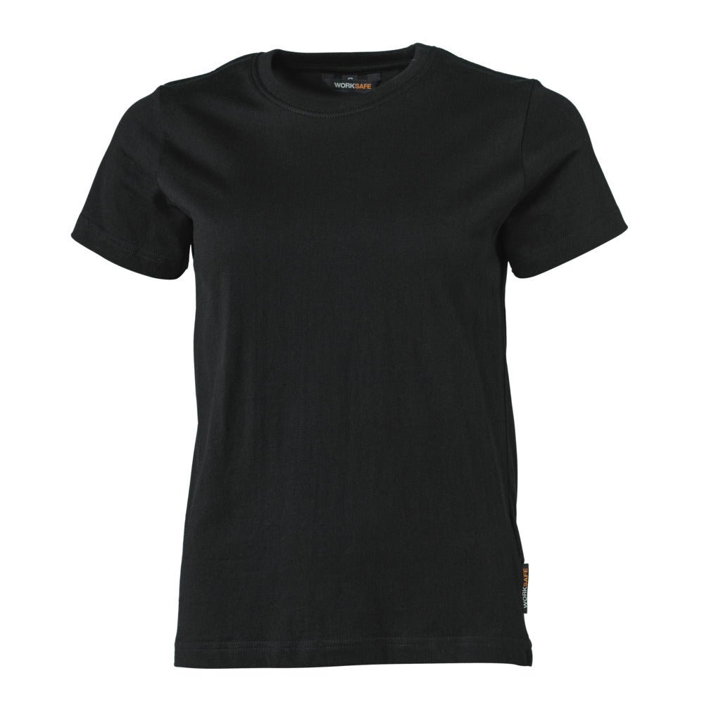 T-skjorte Classic Dame Sort strl M