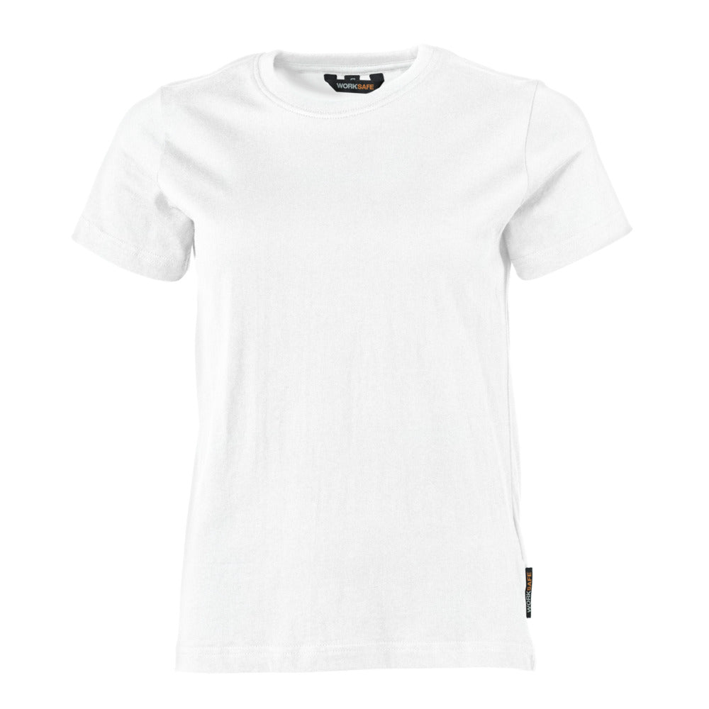 T-skjorte Classic Dame Hvit strl L