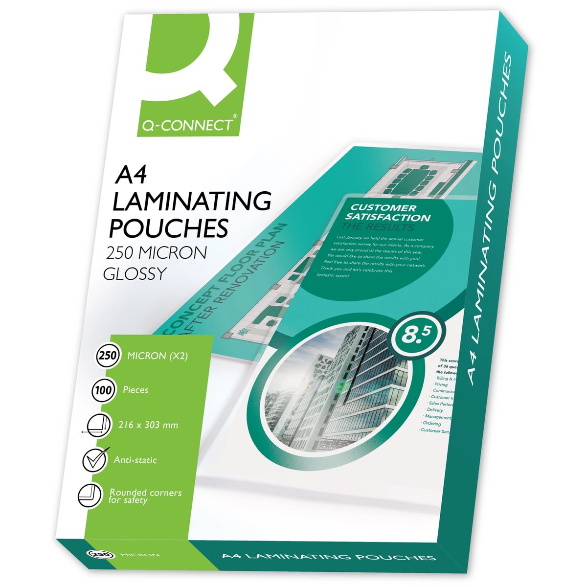 Lamineringslomme A4 gloss 250mic