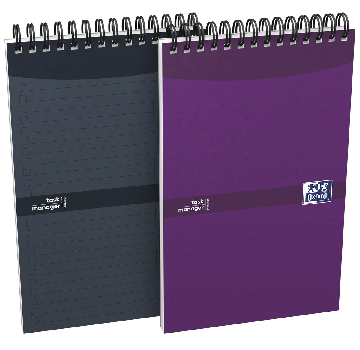 Notatbok Oxford Task Manager 12,5x20cm