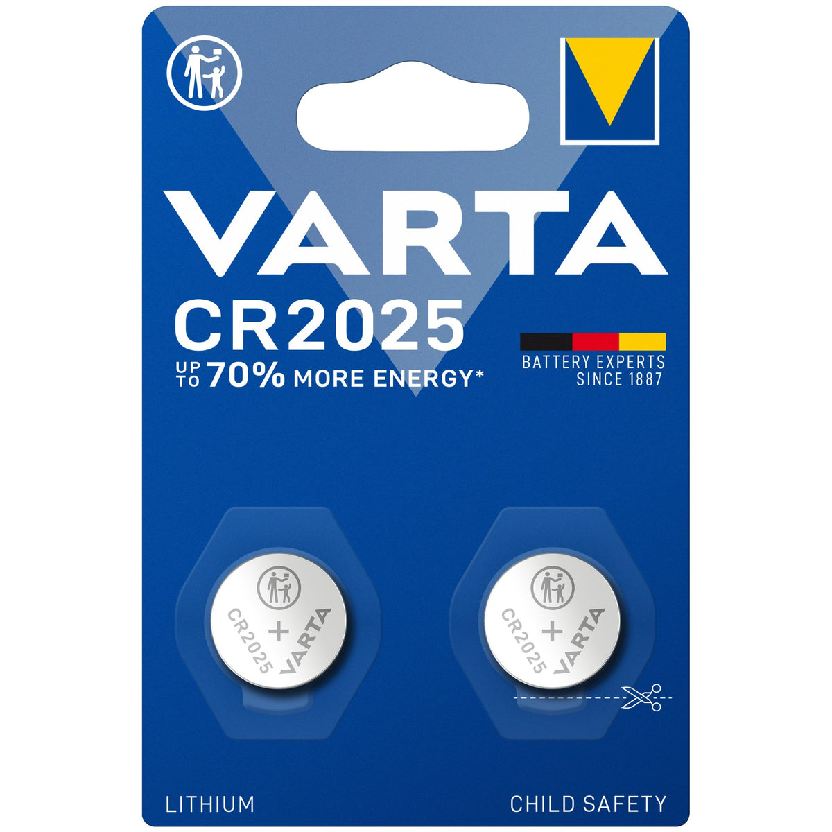 Batteri Varta Lithium Coin CR2025