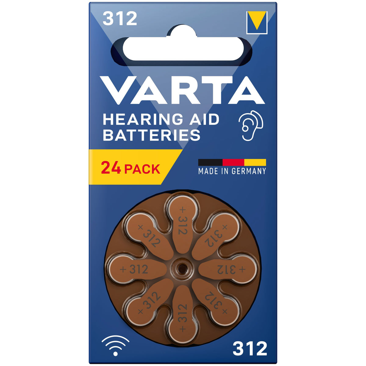 Batteri Varta Høreapparat 312