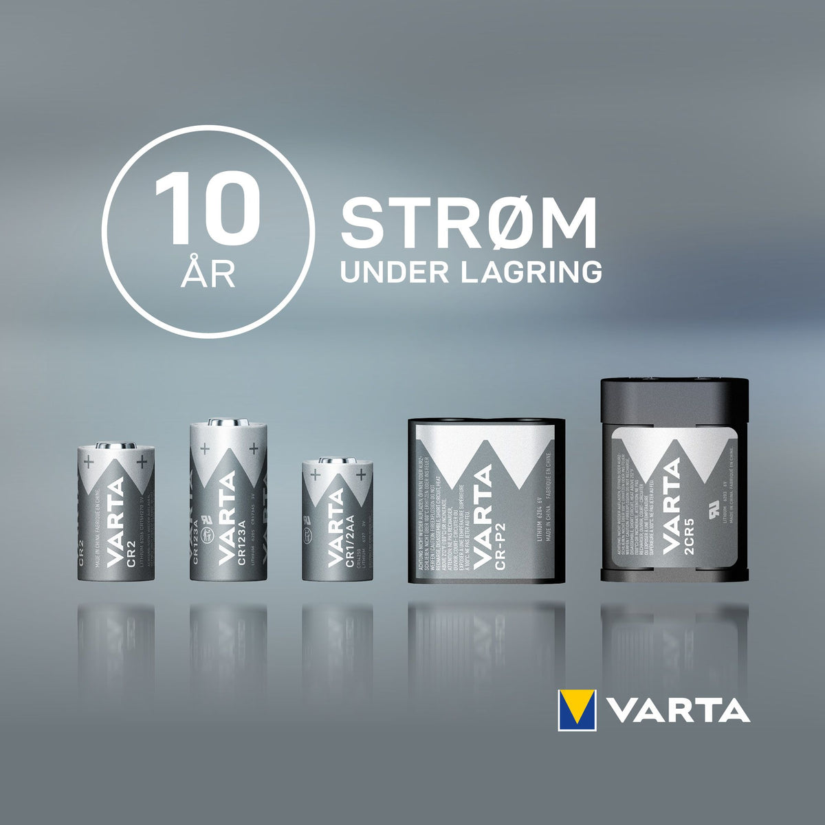 Batteri Varta Lithium Cylindrical CR2