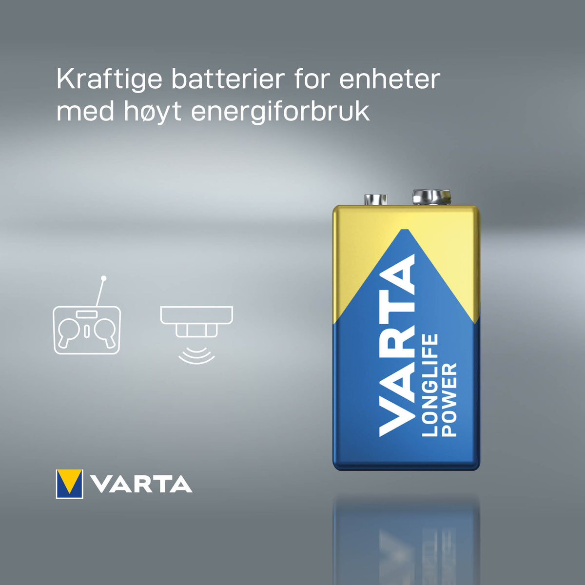 Batteri Varta Longlife Power 9V