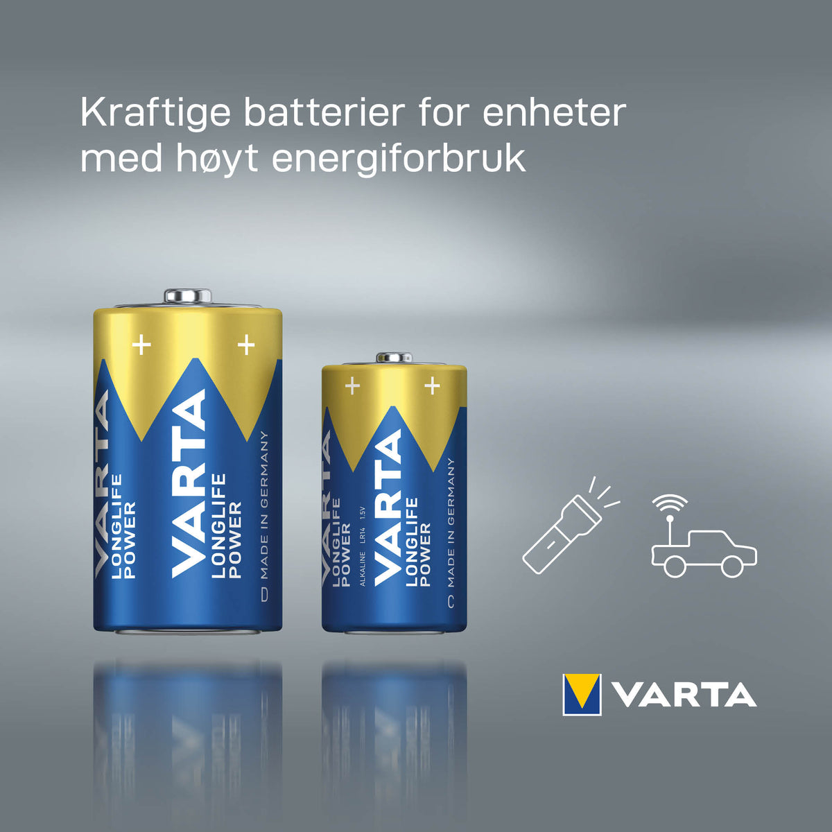 Batteri Varta Longlife Power D