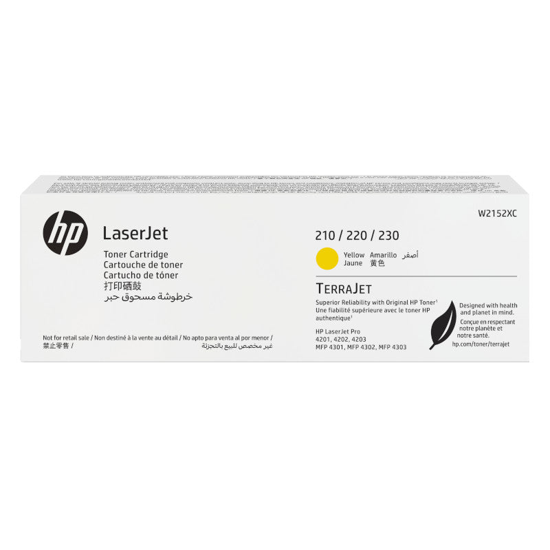 HP W2152XC Yellow Org Contract LJ Toner