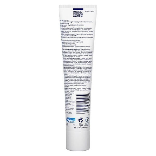 Tannkrem Sensodyne Whitening 125ml, pk12