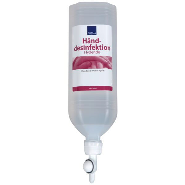 Desinfeksjon hånd 1000ml 85% m/dos flyt