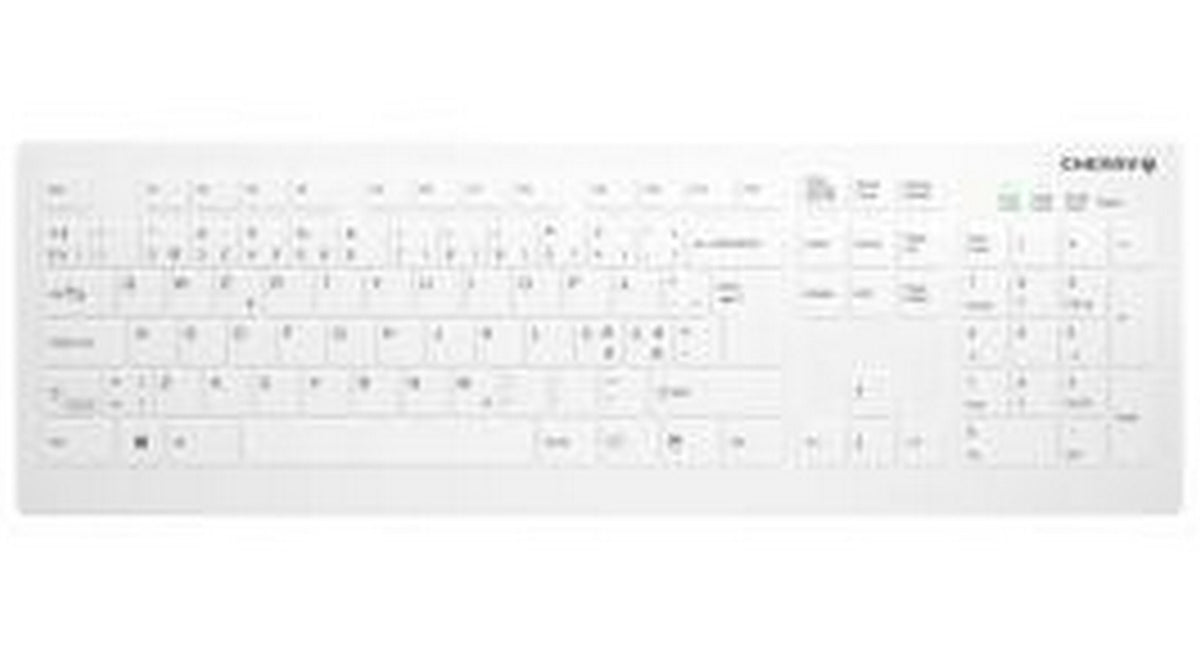 Tastatur AK Hygiene FS hvit trådløs