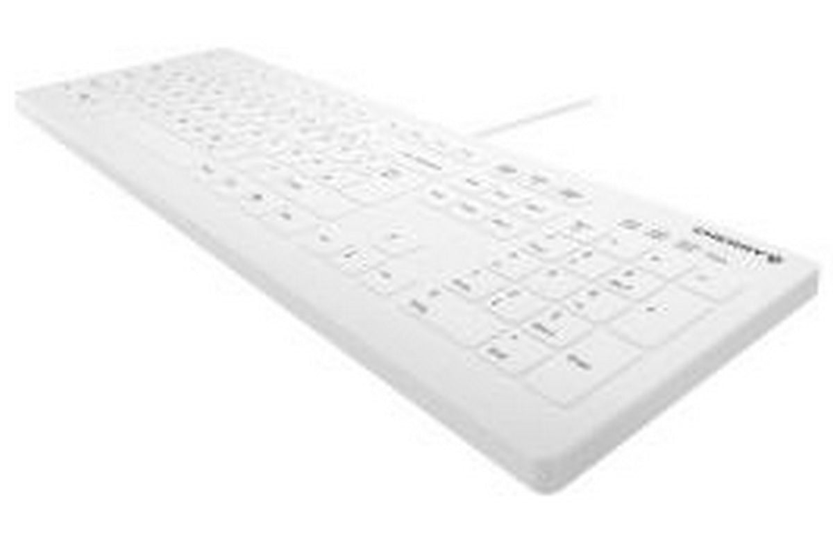 Tastatur AK Hygiene RC FS hvit kablet