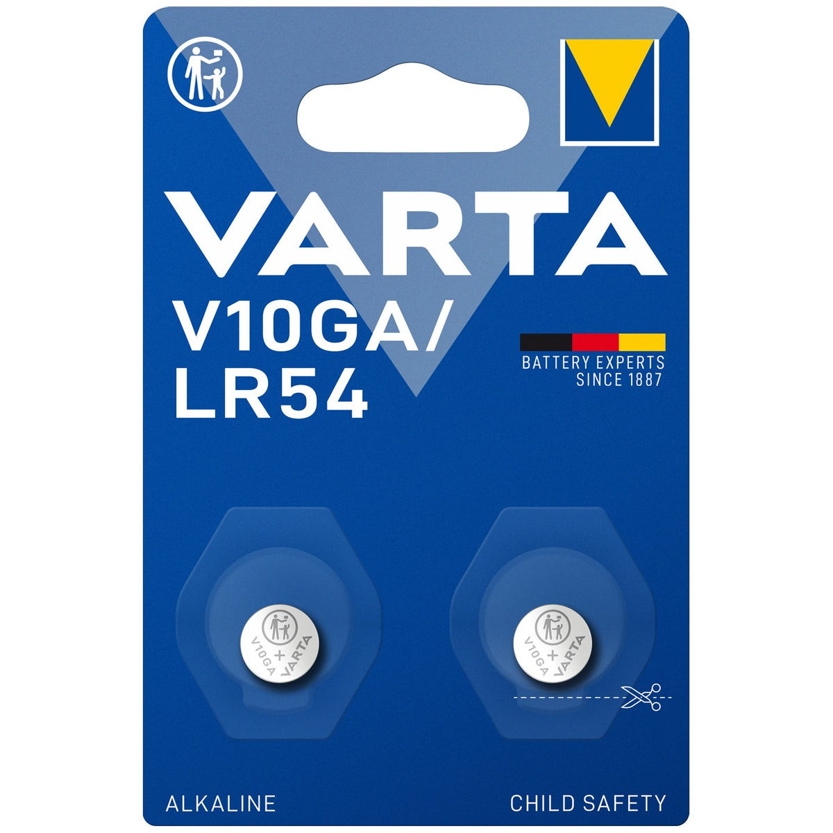 Batteri Varta Alkalisk Spes. V10GA/LR54