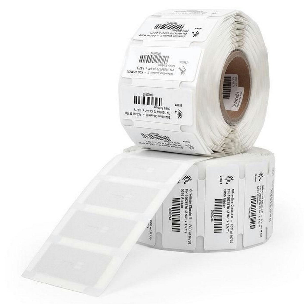Etikett RFID Zebra 100x13mm hvit (600)