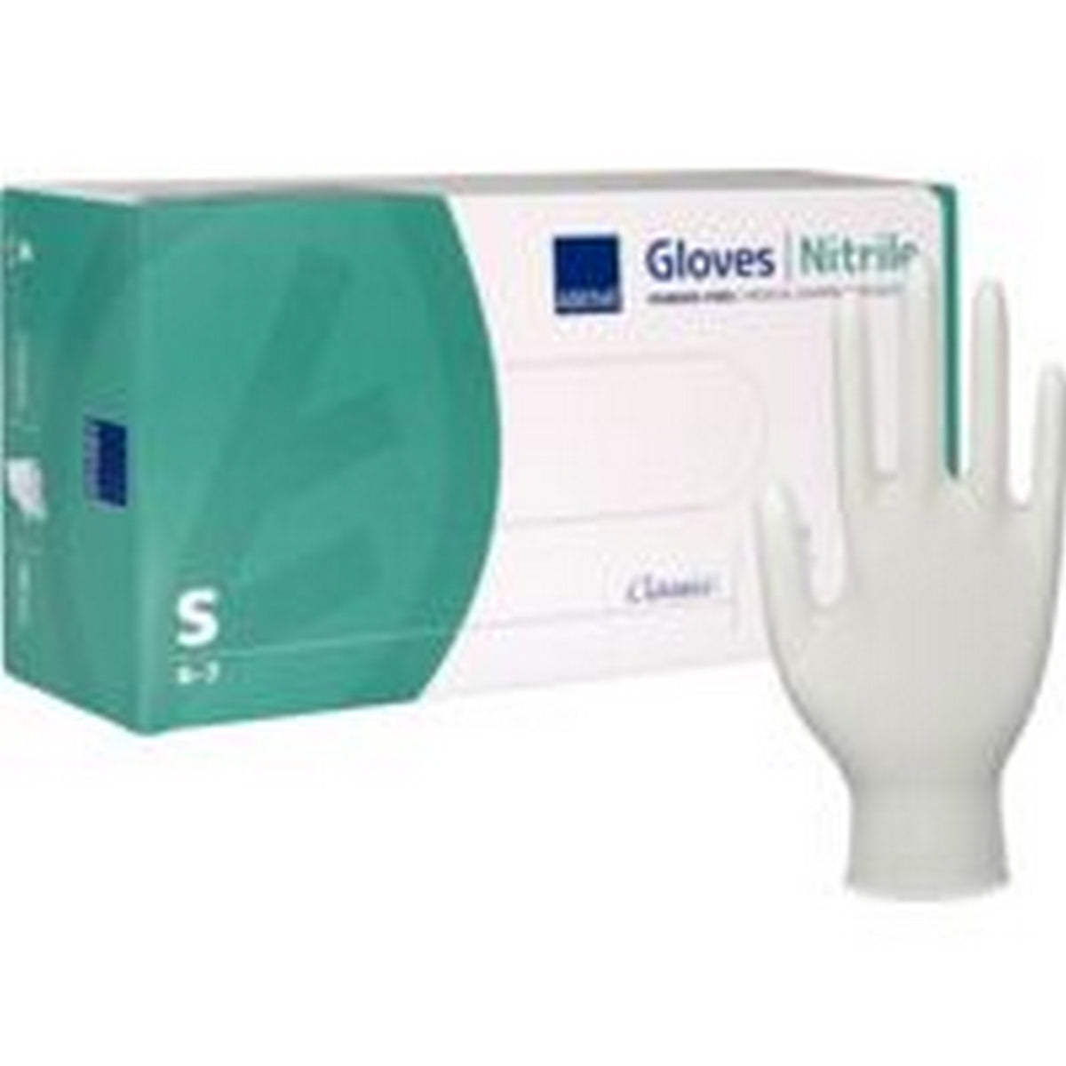 Hanske Nitril Abena Classic Hvit S