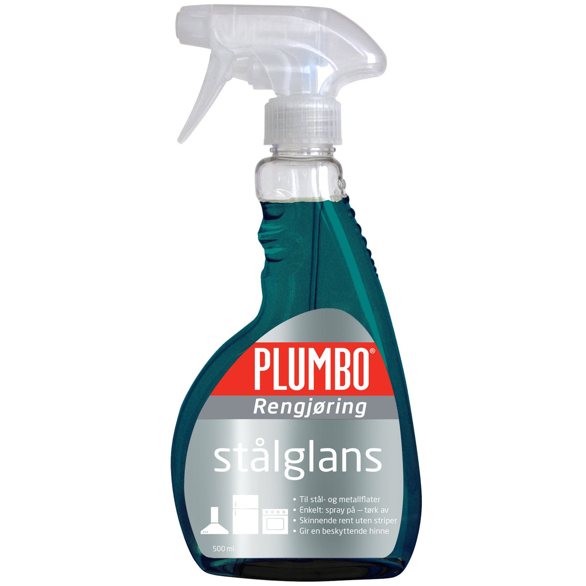 Rengjøring Plumbo Stålglans 500ml