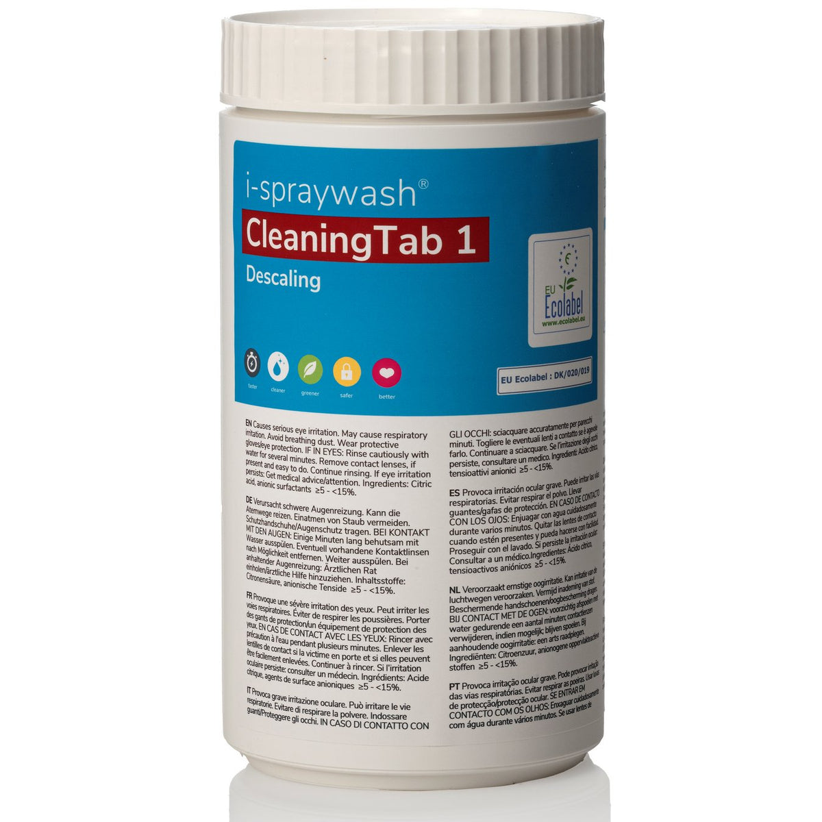 Tablett i-spraywash Sanitær 18 stk