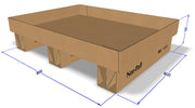 Lettpall 1/2 80/60 med trau