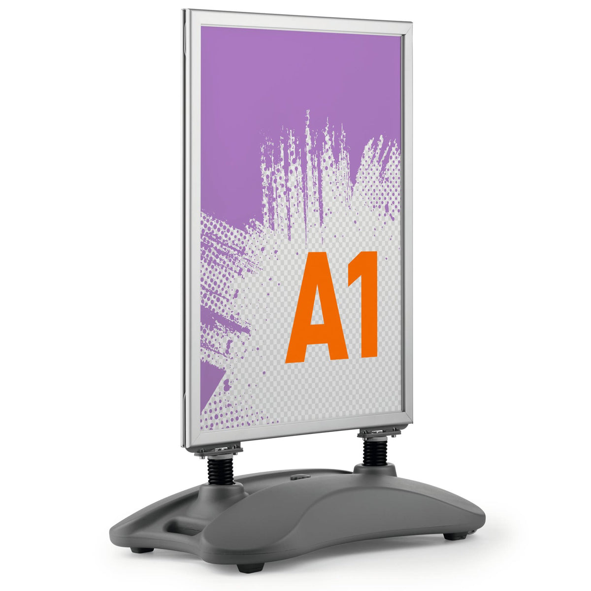 Plakatstativ HEAVY BASE OUTDOOR A1
