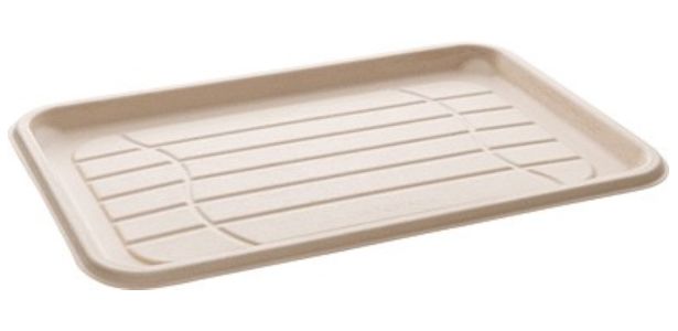 Fat bagasse 460x300mm natur