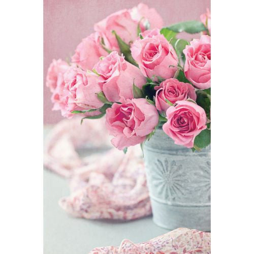 Kort dbl Blossom roser i potte