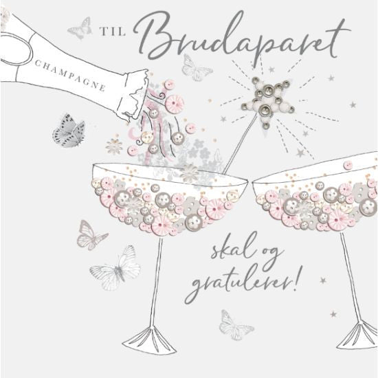 Kort håndl. Til brudeparet