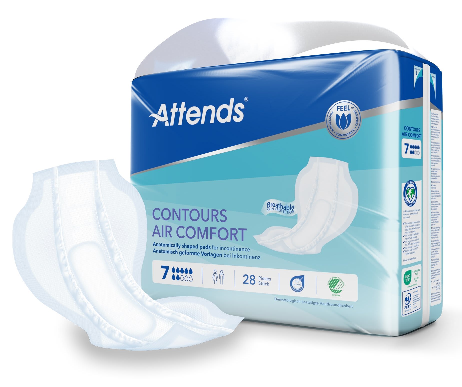 Bleie Attends Contours Air Comfort 7