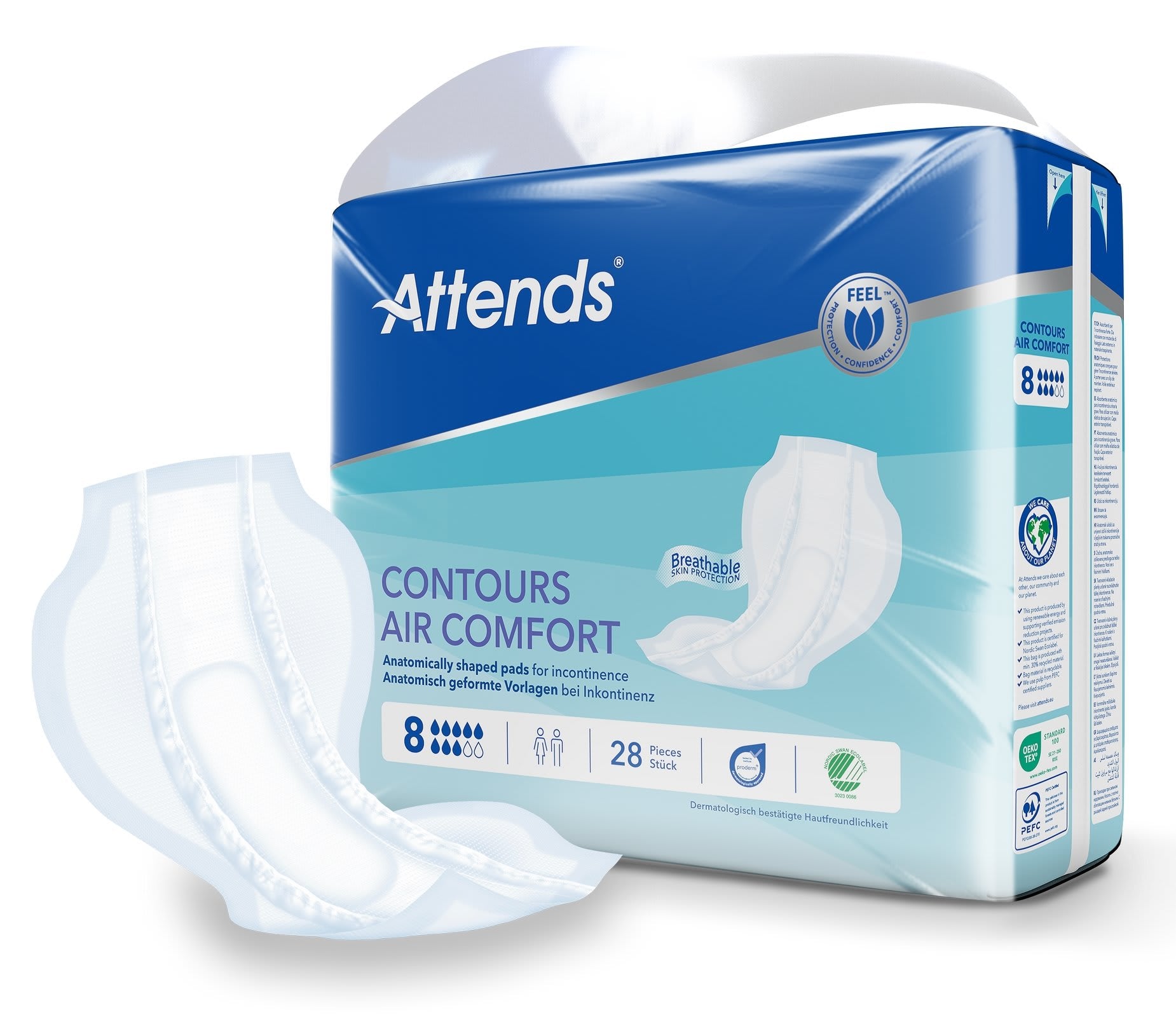 Bleie Attends Contours Air Comfort 8
