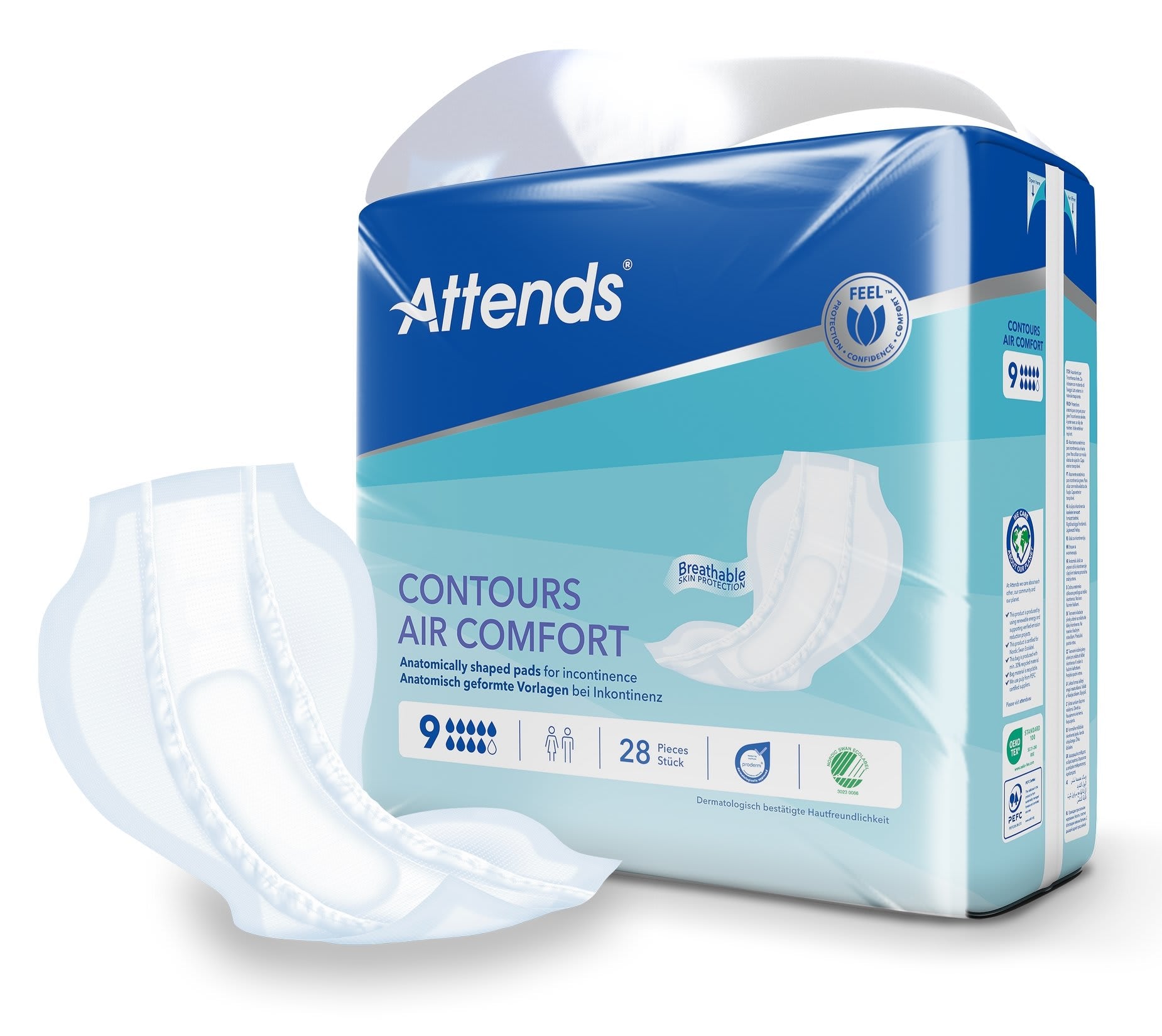 Bleie Attends Contours Air Comfort 9