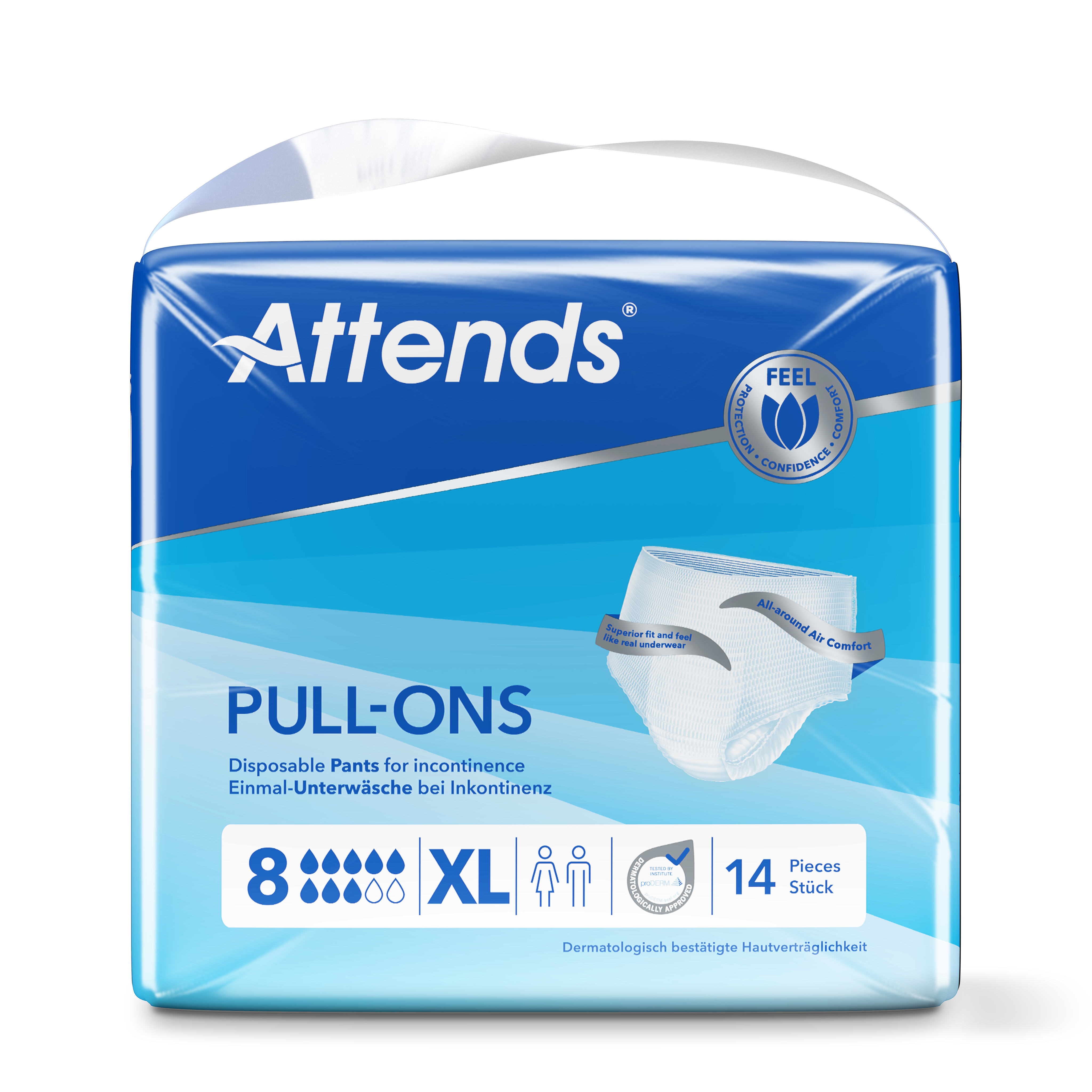 Bleie Attends Pull-Ons 8 XL