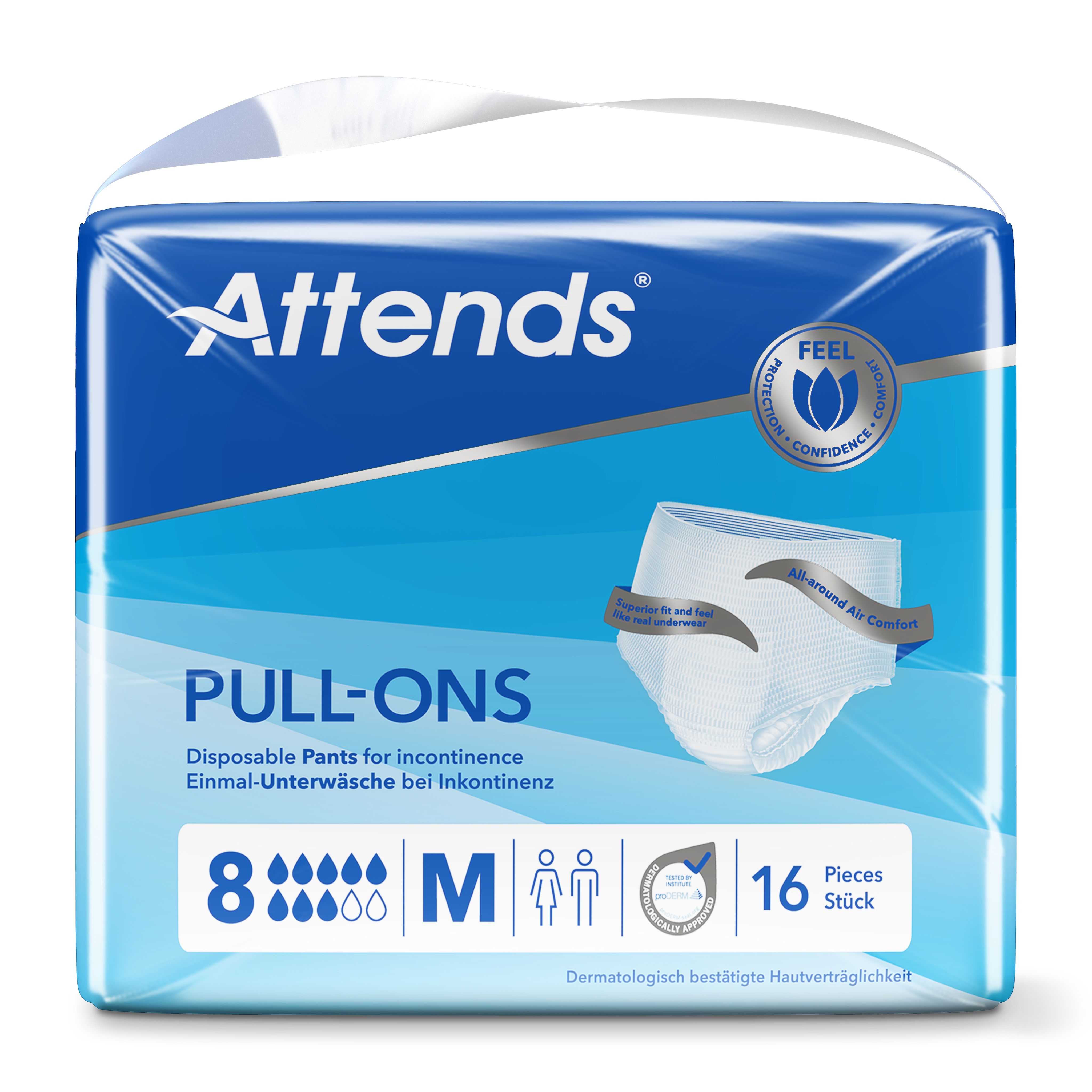 Bleie Attends Pull-Ons 8 Medium