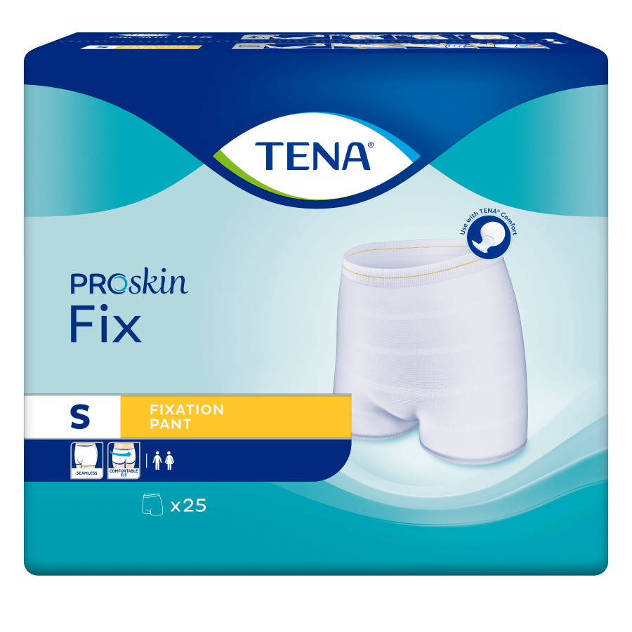 Truse TENA Fix hvit m/ben S