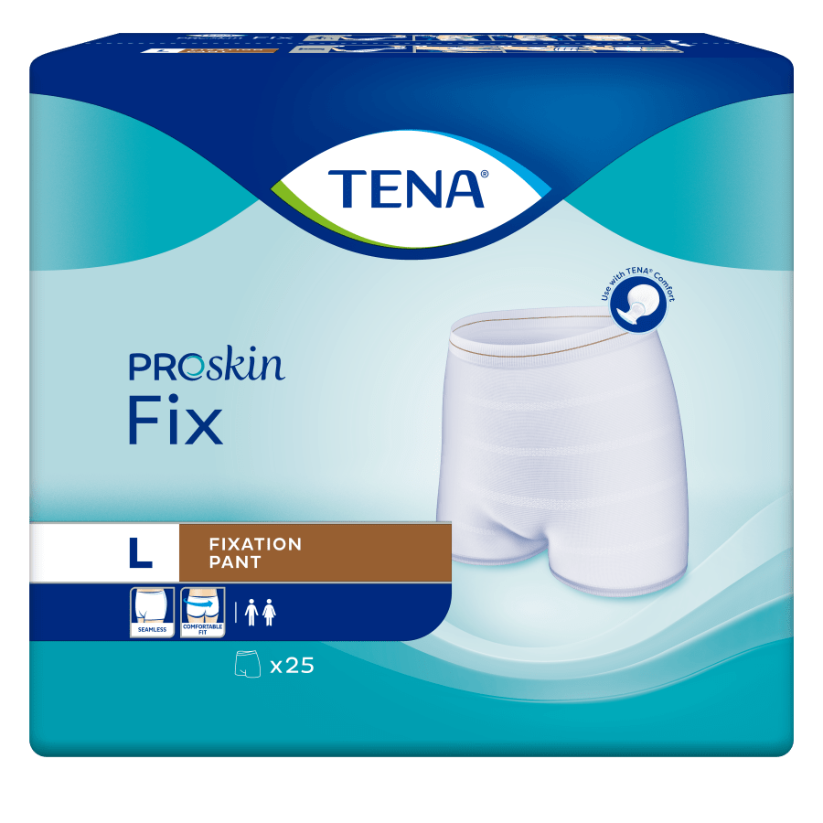 Truse TENA Fix hvit m/ben L