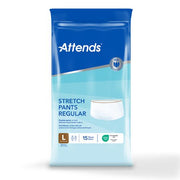 Truse Attends Stretchpant R hvit u/ben L