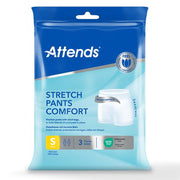 Truse Attends Stretchpant C hvit m/ben S