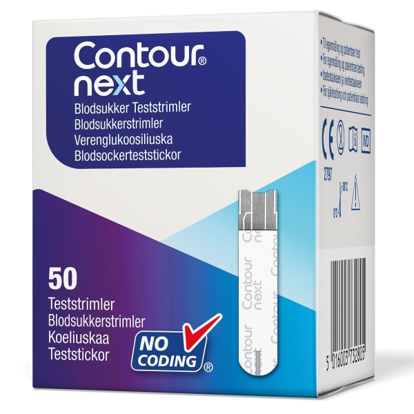 Teststrimmel Contour NEXT blodsukker