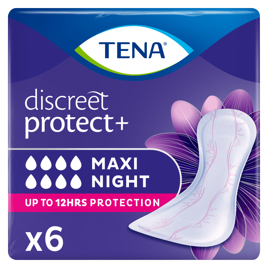 Bleie TENA Discreet Maxi Night