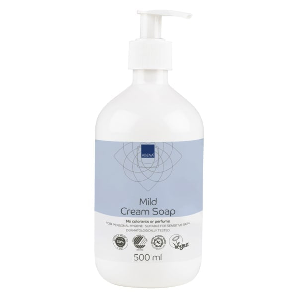 Kremsåpe pumpe u/parfyme 500ml