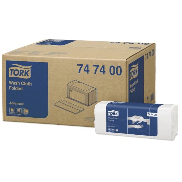 Vaskeklut engangs 4lag 19x25cm