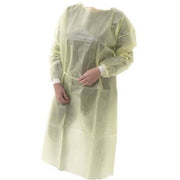 Smittefrakk gul 110cm m/mansjett XL