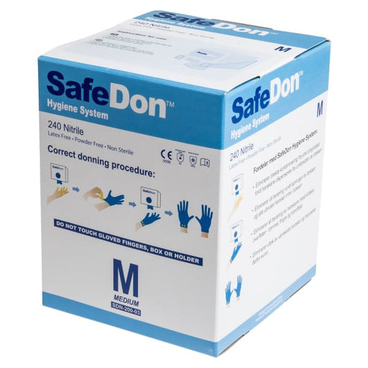 Hanske Nitril safedon 240mm XL blå