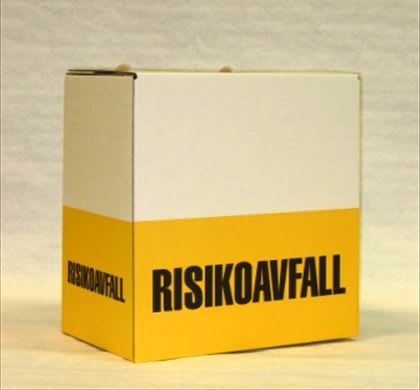 Risikoavfall kartong 44 liter