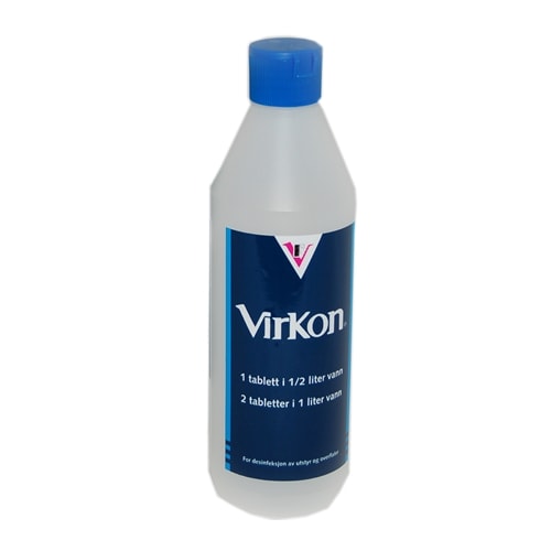 Blandeflaske for Virkon 0.5l