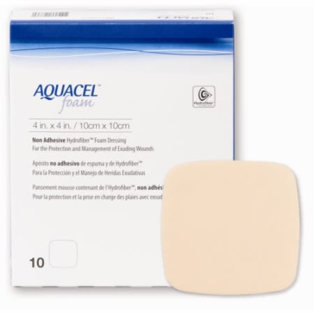 Bandasje Aquacel Foam nonadh10x10cm