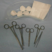 Sutursett m/instrumenter engangs