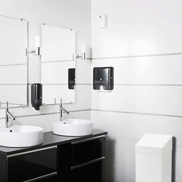 Avfallsbeholder Tork B1 50l hvit metall