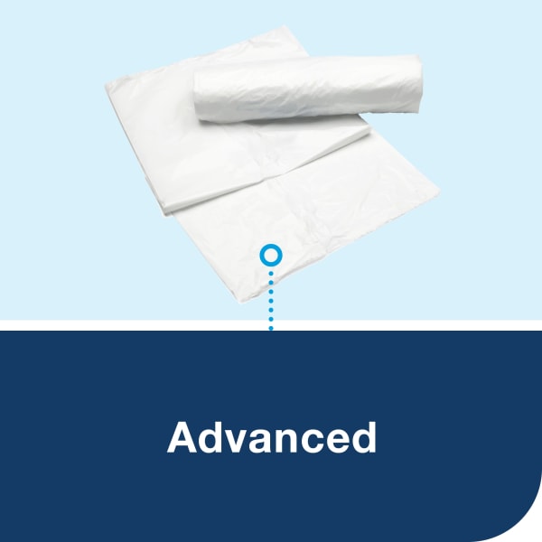 Avfallsbeholder Tork B2 20l hvit